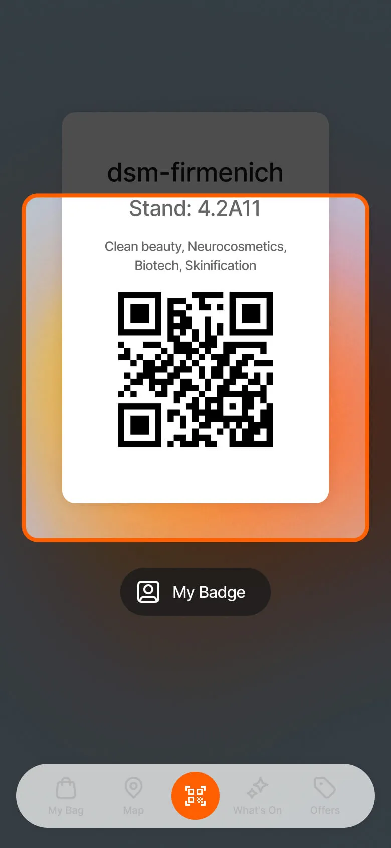 QR scan