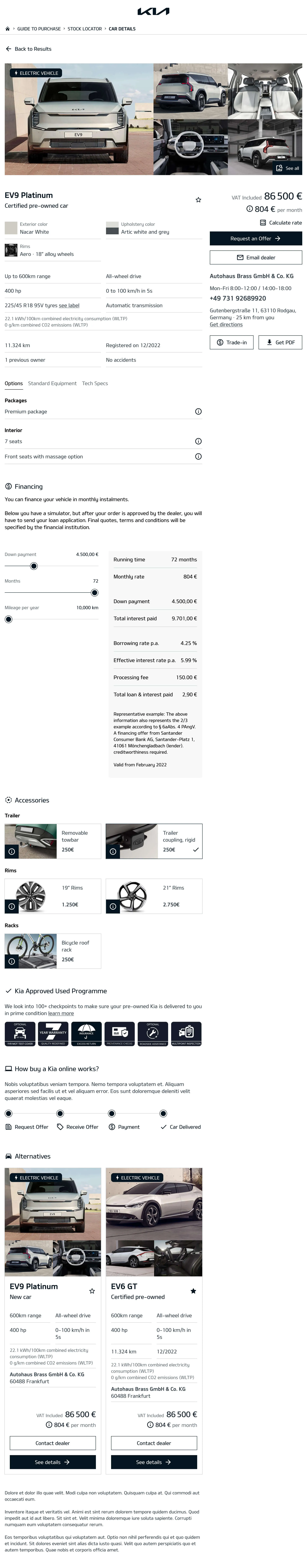 New design — Details