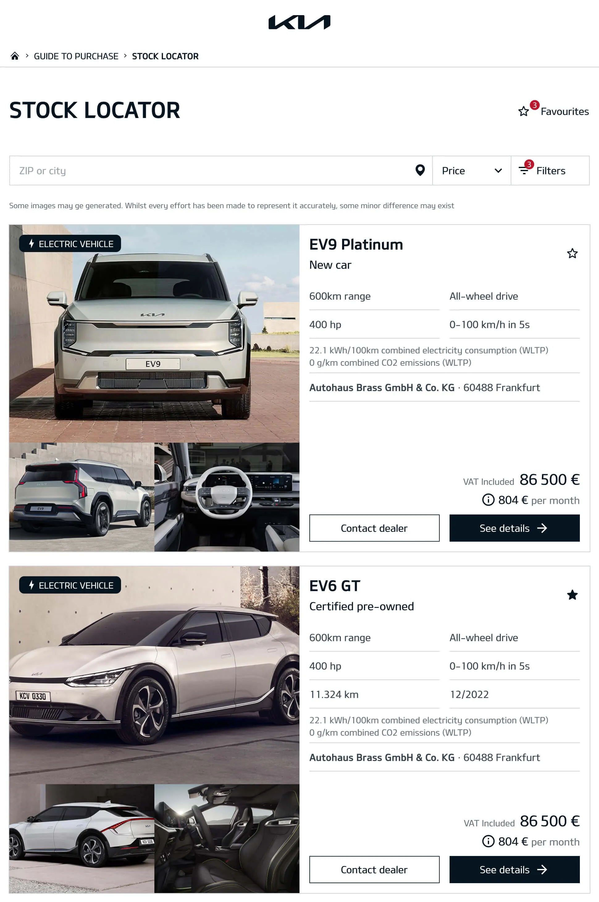 New design — Results